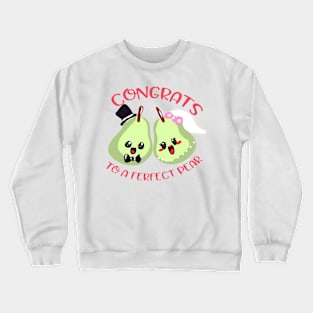 Wedding day - married forever Crewneck Sweatshirt